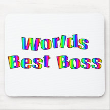 Worlds Best Boss Mousepad