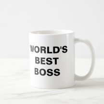 World's Best Boss Mug
