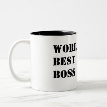 World's Best Boss Mugs