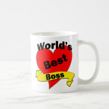 World's Best Boss Mugs