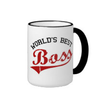 WORLD'S BEST BOSS MUGS
