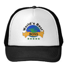World's Best Boss Trucker Hat