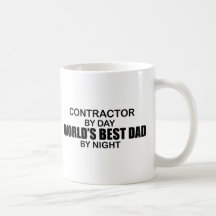 World's Best Dad - Contractor Mug