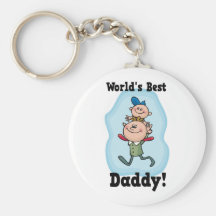 World's Best Daddy Key Chains