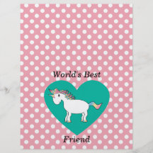 World's Best friend unicorn Flyers