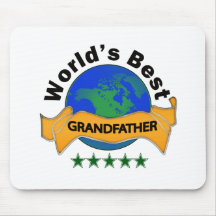 World's Best Grandfather Mousepads