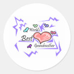 World's Best Grandmother Stickers