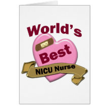 World's Best Hospice Nurse Card