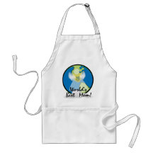 World's Best Mum! Apron-Customise