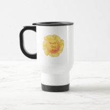 World's Best Mum (yellow flower) Mug