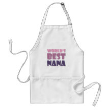 World's Best Nana Apron
