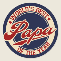 World's Best Papa stickers