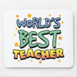 World's Best Teacher Mousepad