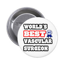 World's Best Vascular Surgeon Button