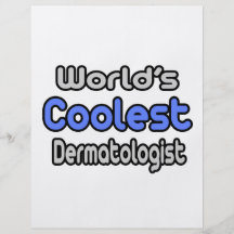World's Coolest Dermatologist Personalized Flyer