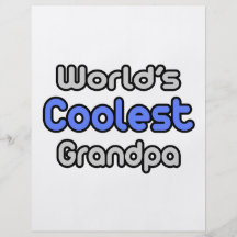 World's Coolest Grandpa Flyer