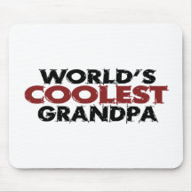 Worlds Coolest Grandpa Mouse Mats