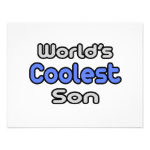 World's Coolest Son Announcement