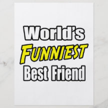 World's Funniest Best Friend Full Colour Flyer
