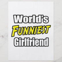 World's Funniest Girlfriend Flyer
