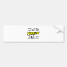 World's Funniest Nephew Bumper Stickers
