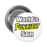 World's Funniest Son Button