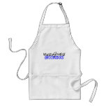 Worlds Greastest Groomsman Blue Black Apron