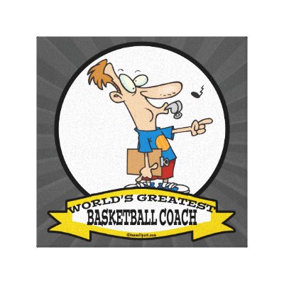 Basketball Funny Cartoon