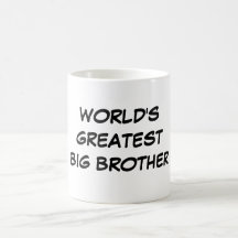 "World's Greatest Big Brother" Mug