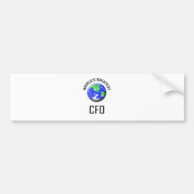 World's Greatest Cfo Bumper Stickers