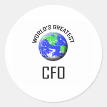 World's Greatest Cfo Sticker