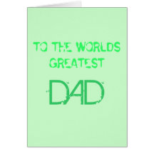 WORLDS GREATEST DAD EASTER CARDS