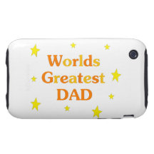 Worlds Greatest Dad iPhone 3 Tough Cover