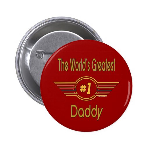 World's Greatest Daddy Buttons