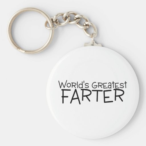 Worlds Greatest Farter Keychain