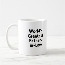 World's Greatest Father-in-Law Mug