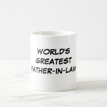 "World's Greatest Father-in-Law"  Mug