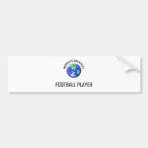 World's Greatest Football Player Bumper Stickers