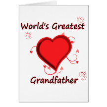 World's Greatest grandfather Cards