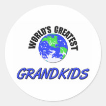 World's Greatest Grandkids Sticker