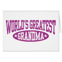 World's Greatest Grandma Cards