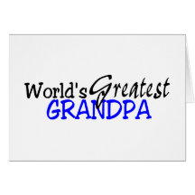 Worlds Greatest Grandpa Card