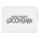 Worlds Greatest Groomsman Cards