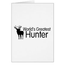 Worlds Greatest Hunter Card