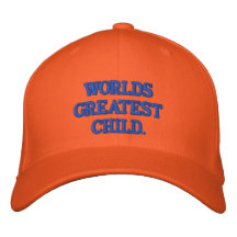 WORLDS GREATEST KID EMBROIDERED HATS