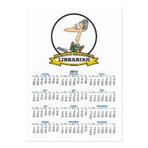 WORLDS GREATEST LIBRARIAN II CARTOON BUSINESS CARD TEMPLATES