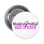 Worlds Greatest Maid of Honour Pin