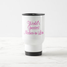 Worlds Greatest Mother In Law Coffee Mug