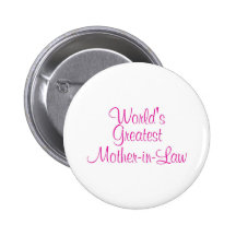 Worlds Greatest Mother In Law Pins