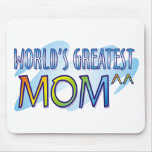 World's Greatest Mum T Shirts Mouse Pad